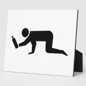 酔っぱらい フォトプラーク (側面)