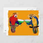 酔っぱらい ポストカード (正面/裏面)