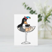 酔っぱらったペンギン ポストカード (スタンド正面)