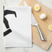 酔っぱらった人々 キッチンタオル (四つ折り)