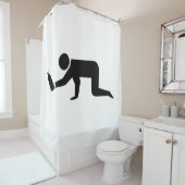 酔っぱらった人々 シャワーカーテン (インサイチュ)