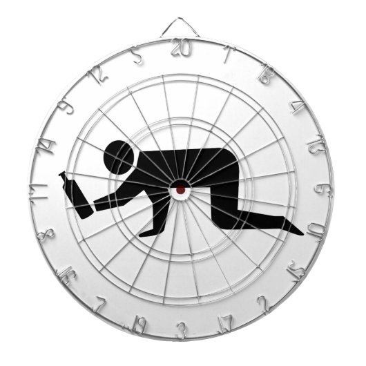 酔っぱらった人々 ダーツボード (正面)