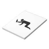 酔っぱらった人々 ノートパッド (回転)