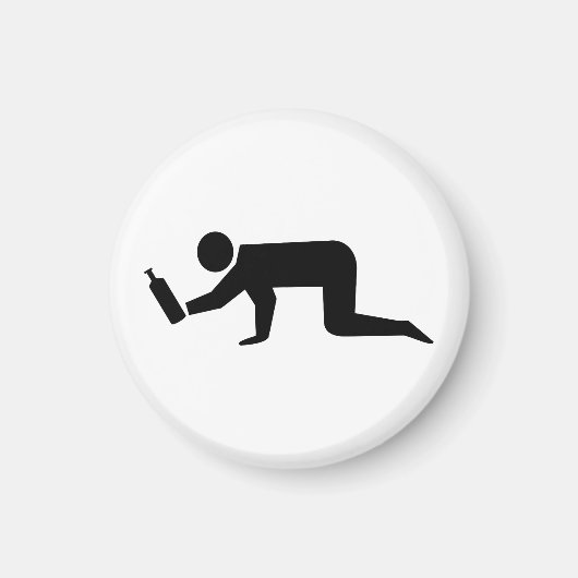 酔っぱらった人々 マグネット (正面)