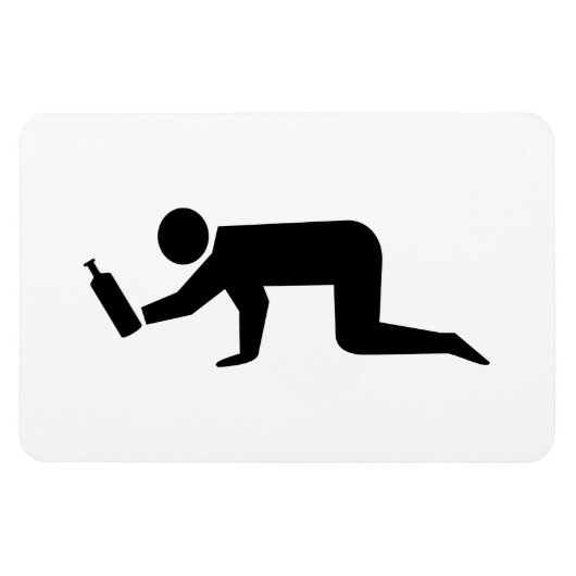 酔っぱらった人々 マグネット (横)