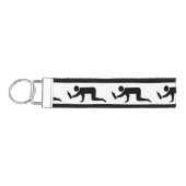 酔っぱらった人々 リストバンドキーホルダー (鍵左)