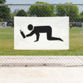 酔っぱらった人々 横断幕 (インサイチュ)