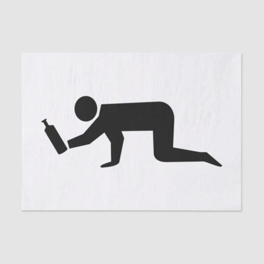 酔っぱらった人々 薄葉紙 (正面)