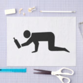 酔っぱらった人々 薄葉紙 (クラフト)