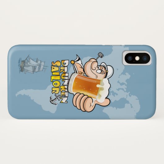 酔っぱらった船員 | iPhone Xケース Case-Mate iPhoneケース (裏面(横))