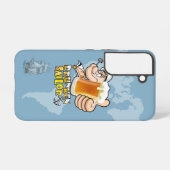 酔っぱらった船員 | SAMSUNG GALAXYケース (裏面横)