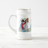 酔っぱらった雪だるまカスタマイズ- ビールジョッキ (左)