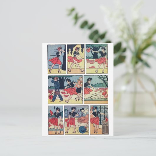 酔っぱらった ポストカード (スタンド正面)