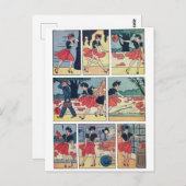 酔っぱらった ポストカード (正面/裏面)