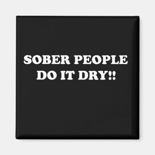 酔っぱらった マグネット (正面)