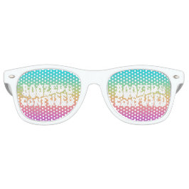 酔っぱらって混乱したレトロ タイポグラフィ デザイン レトロ レトロサングラス