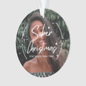 酔っパーソナライズされたた オーナメント (正面)