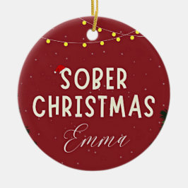 酔っパーソナライズされたた セラミックオーナメント