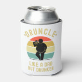 酔っ払いが酔っ払いのようなパパ 缶クーラー (缶正面)