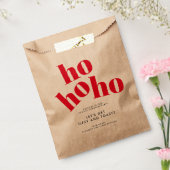 酔っ払いとトースティホホーのクリスマスパーティー フェイバーバッグ (封をした状態)