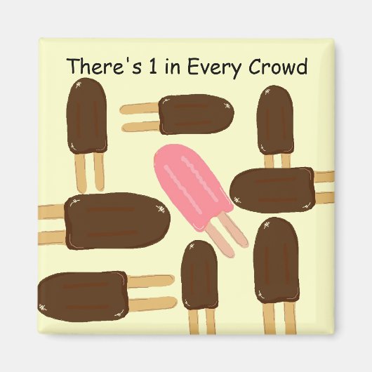 酔っ払いとポプシクル マグネット (正面)