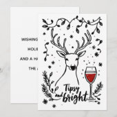 酔っ払いと明るい鹿 シーズンカード (正面/裏面)