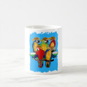 酔っ払いインコ コーヒーマグカップ (中央)