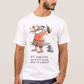 酔っ払いサンタTシャツ Tシャツ (正面)
