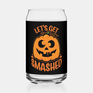 酔っ払いハロウィン・ジャック・オ・ランタン Let's Get Smashed ガラス缶