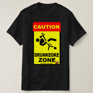酔っ払い区域 Tシャツ