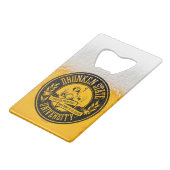 酔っ払い州大学 クレジットカード栓抜き (裏面アングル)