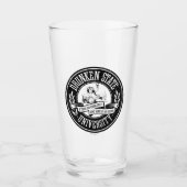 酔っ払い州大学 タンブラーグラス (正面)