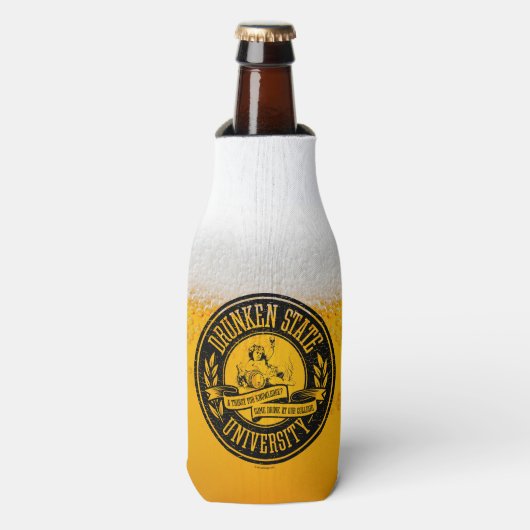 酔っ払い州大学 ボトルクーラー (ボトル正面)