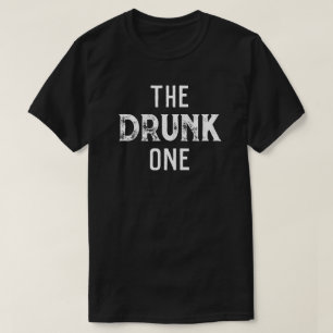 "酔っ払い軍団" 花婿の友人グループパーティー Tシャツ