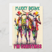 酔っ払い シーズンカード (正面/裏面)