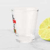 酔っ払ったクリスマスのパーティー ショットグラス (右)