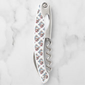 酔っ払った雪だるま飲み酒を飲もう ソムリエナイフ (裏面)