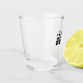 酔っ払ってるけどあなたは馬鹿 ショットグラス (左)