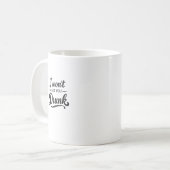 酔わせたりしないよ 面白い コーヒーマグ コーヒーマグカップ (正面左)