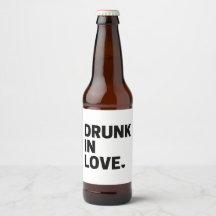 酔わせるラブビールラベル