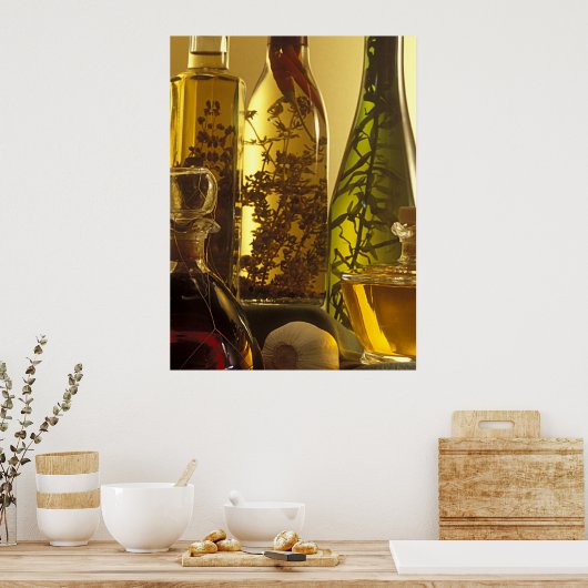 酢ボトル ポスター (キッチン)