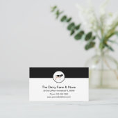 酪農カントリーストアの名刺 名刺 (スタンド正面)
