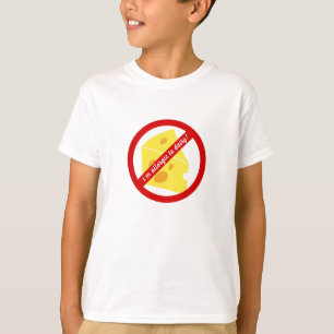 酪農場/チーズアレルギー警報 Tシャツ