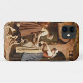 酪農場、1866年(パネルの油) Case-Mate iPhoneケース (裏面(横))