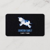 酪農牛乳 名刺 (正面)