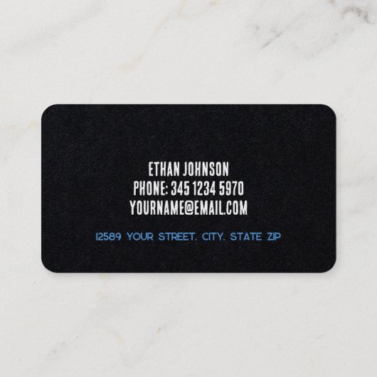 酪農牛乳 名刺 (裏面)