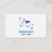 酪農牛乳 名刺 (正面)