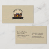 酪農用名刺 名刺 (正面/裏面)