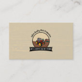 酪農用名刺 名刺 (正面)