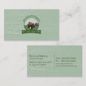 酪農用名刺 名刺 (正面/裏面)